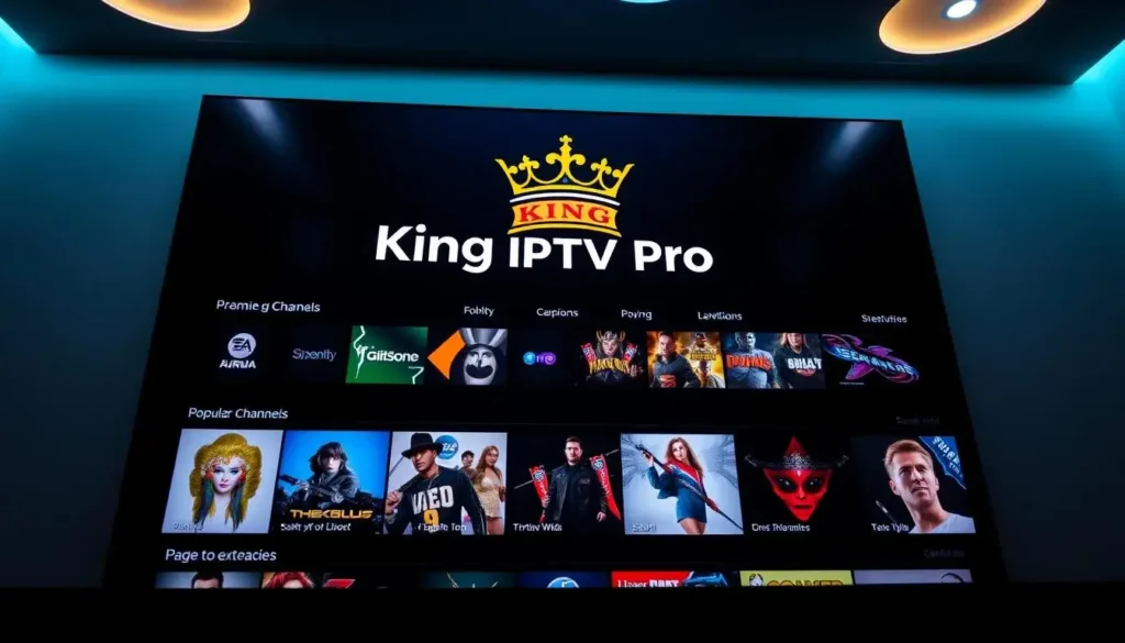 King IPTV Pro : Abonnement Premium en France